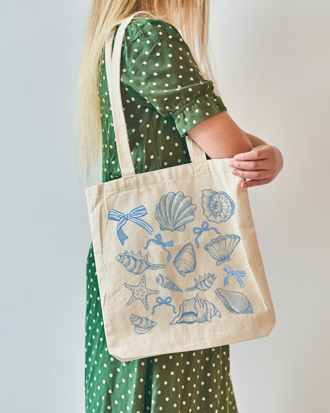 Seashell Coquette Tote Bag
